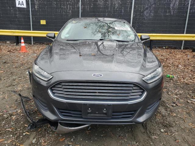 3FA6P0H71GR162632 - 2016 FORD FUSION SE GRAY photo 5