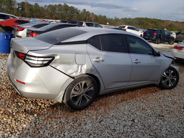 3N1AB8CVXNY231539 - 2022 NISSAN SENTRA SV SILVER photo 3