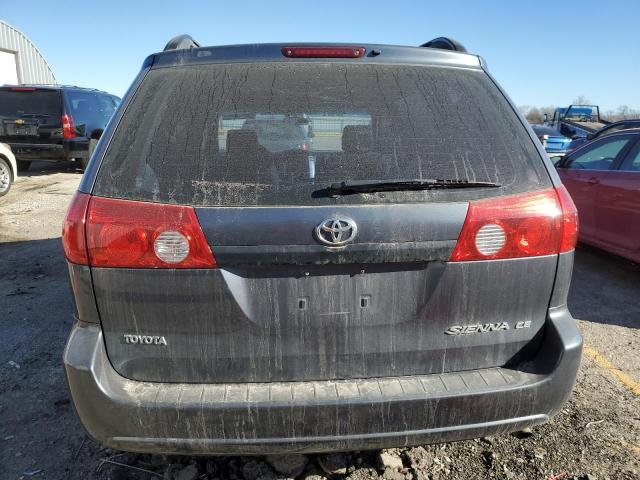 5TDZK23C47S038454 - 2007 TOYOTA SIENNA CE CHARCOAL photo 6