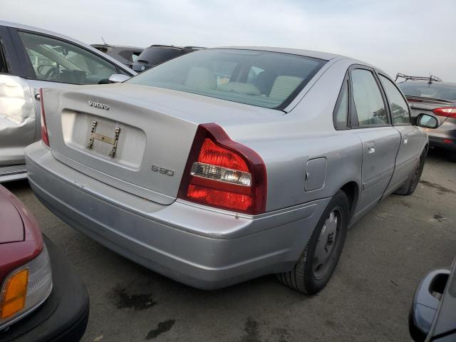 YV1TS92D531315672 - 2003 VOLVO S80 SILVER photo 3