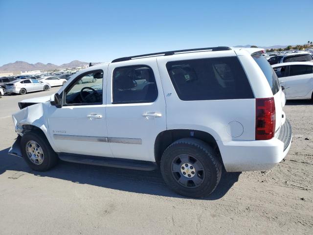 1GNFK13057J110608 - 2007 CHEVROLET TAHOE K1500 WHITE photo 2