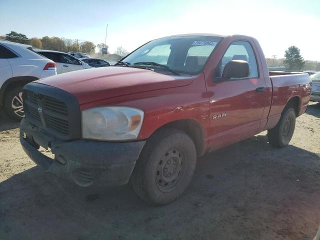 1D7HA16K08J191834 - 2008 DODGE RAM 1500 ST RED photo 1