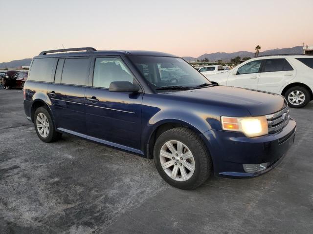 2FMGK5BCXBBD02597 - 2011 FORD FLEX SE BLUE photo 4