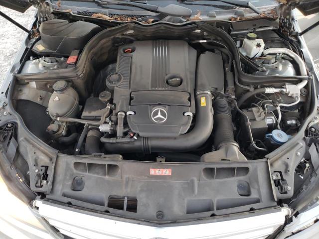 WDDGF4HB4DA753157 - 2013 MERCEDES-BENZ C 250 SILVER photo 11