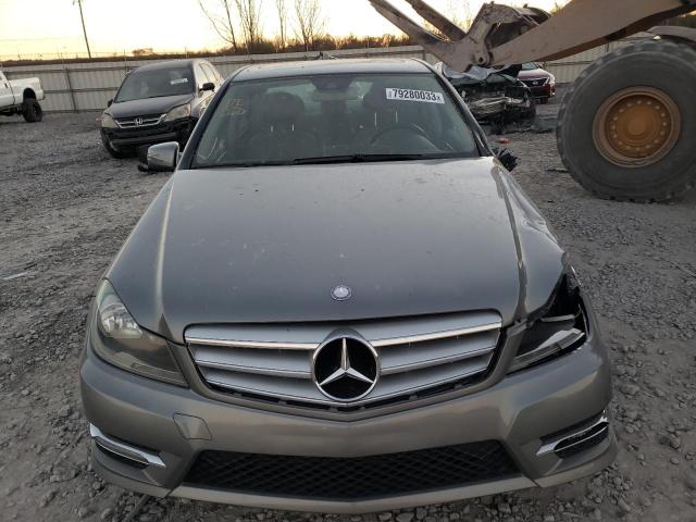 WDDGF4HB4DA753157 - 2013 MERCEDES-BENZ C 250 SILVER photo 5