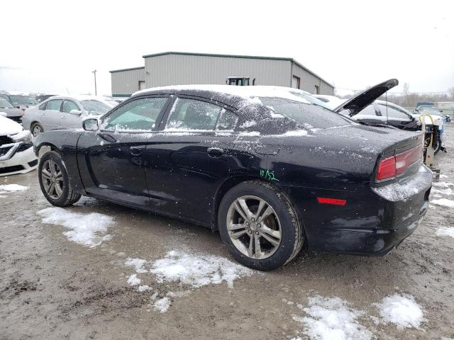 2C3CDXFG7EH371307 - 2014 DODGE CHARGER SE BLACK photo 2