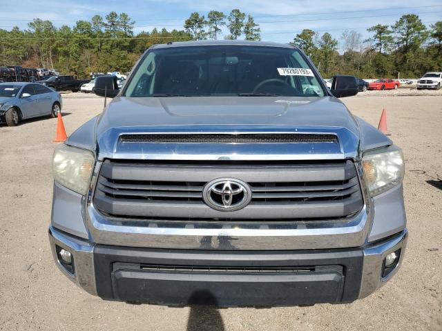 5TFRY5F18EX170232 - 2014 TOYOTA TUNDRA DOUBLE CAB SR/SR5 SILVER photo 5