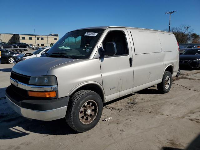 1GCHG35U661173889 - 2006 CHEVROLET EXPRESS G3 BEIGE photo 1