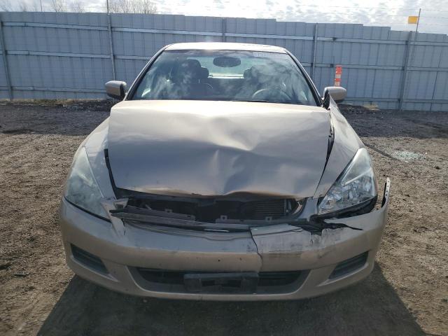 1HGCM568X7A136928 - 2007 HONDA ACCORD EX GOLD photo 5