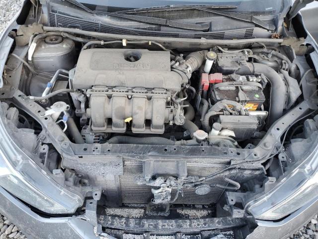 3N1AB7AP6HY277386 - 2017 NISSAN SENTRA S GRAY photo 11