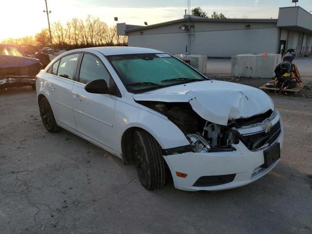 1G1PC5SH7C7188364 - 2012 CHEVROLET CRUZE LS WHITE photo 4