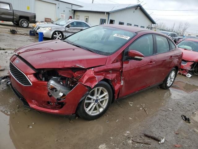 1FADP3F29GL281026 - 2016 FORD FOCUS SE RED photo 1