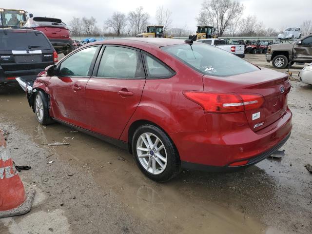 1FADP3F29GL281026 - 2016 FORD FOCUS SE RED photo 2