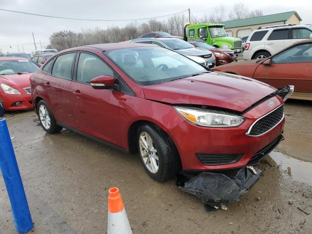 1FADP3F29GL281026 - 2016 FORD FOCUS SE RED photo 4