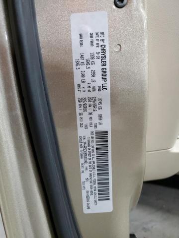 2A4RR5DX9AR472491 - 2010 CHRYSLER TOWN & COU TOURING GOLD photo 13