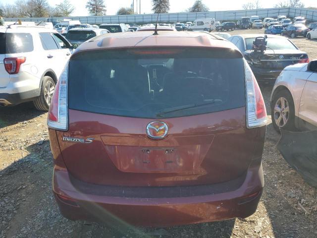 JM1CR2W38A0383560 - 2010 MAZDA 5 RED photo 6