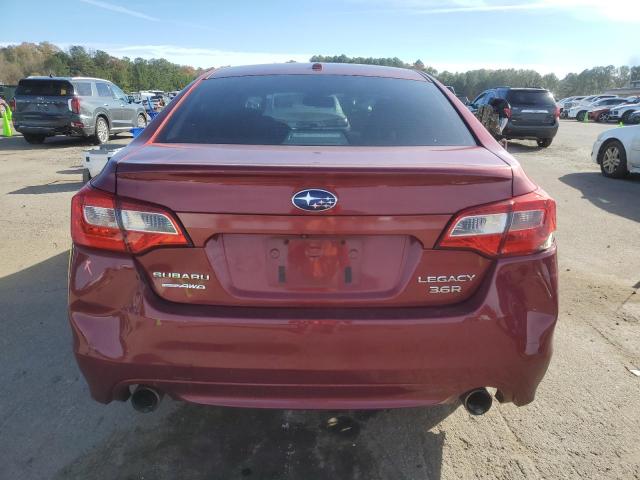 4S3BNEL61F3019168 - 2015 SUBARU LEGACY 3.6R LIMITED RED photo 6