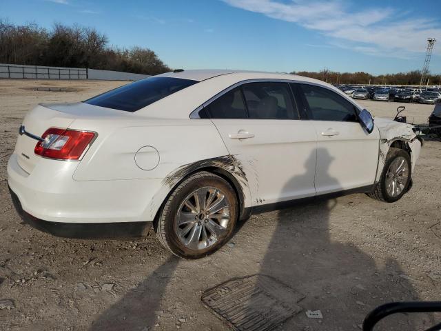 1FAHP2FW6AG109034 - 2010 FORD TAURUS LIMITED WHITE photo 3