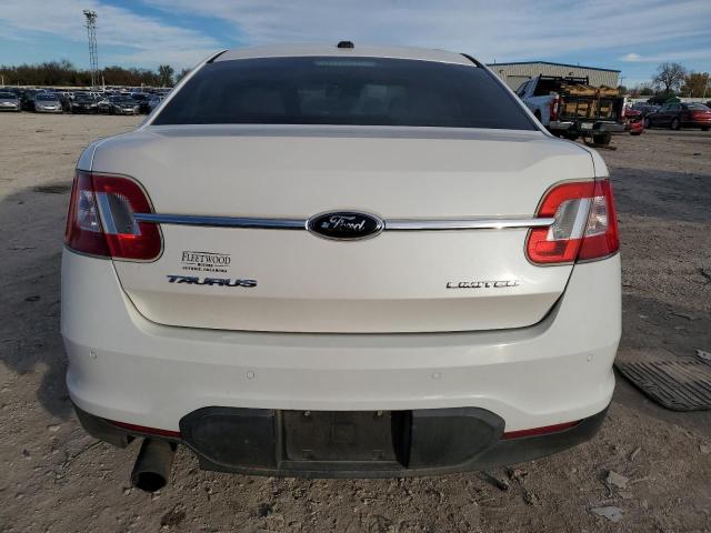 1FAHP2FW6AG109034 - 2010 FORD TAURUS LIMITED WHITE photo 6