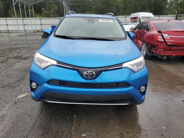 JTMYFREV2JJ156322 - 2018 TOYOTA RAV4 LIMITED BLUE photo 5