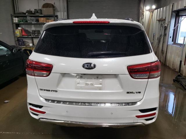 5XYPKDA51GG011782 - 2016 KIA SORENTO SX WHITE photo 6