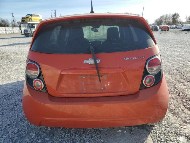 1G1JC6SH4C4107964 - 2012 CHEVROLET SONIC LT RED photo 6