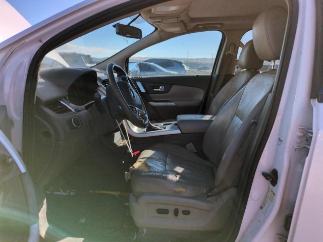 2FMDK3JC1CBA60132 - 2012 FORD EDGE SEL WHITE photo 7