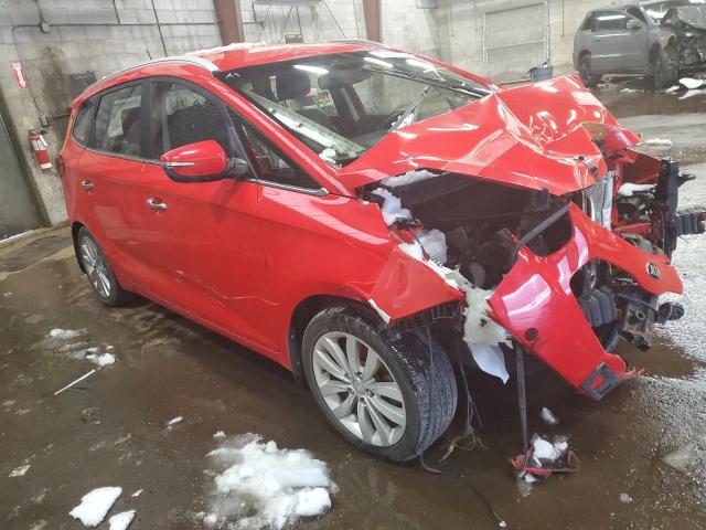 KNAHU8A38E7069531 - 2014 KIA RONDO RED photo 4