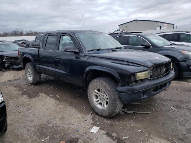 1D7HG38X53S308460 - 2003 DODGE DAKOTA QUAD SPORT BLACK photo 4