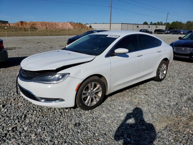 1C3CCCAB4FN633445 - 2015 CHRYSLER 200 LIMITED WHITE photo 1