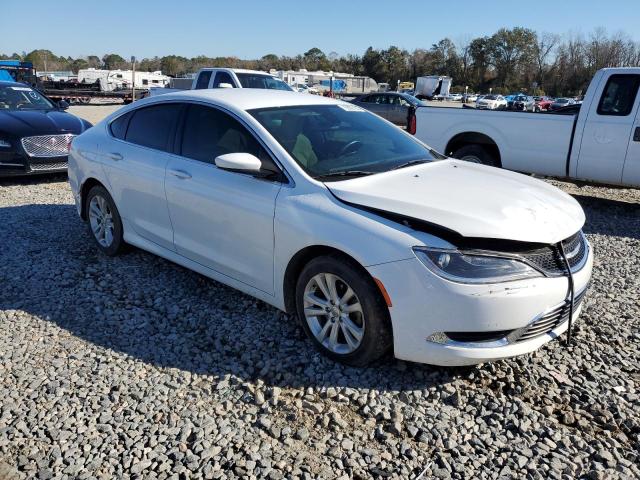 1C3CCCAB4FN633445 - 2015 CHRYSLER 200 LIMITED WHITE photo 4