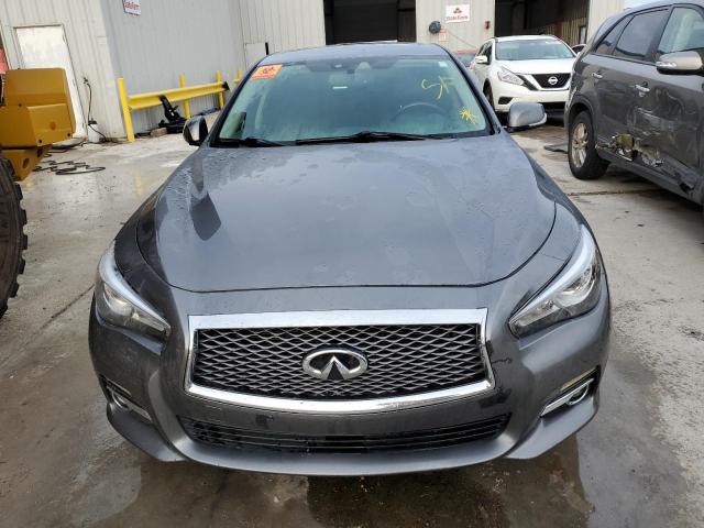 JN1CV7AR7GM250054 - 2016 INFINITI Q50 BASE GRAY photo 5