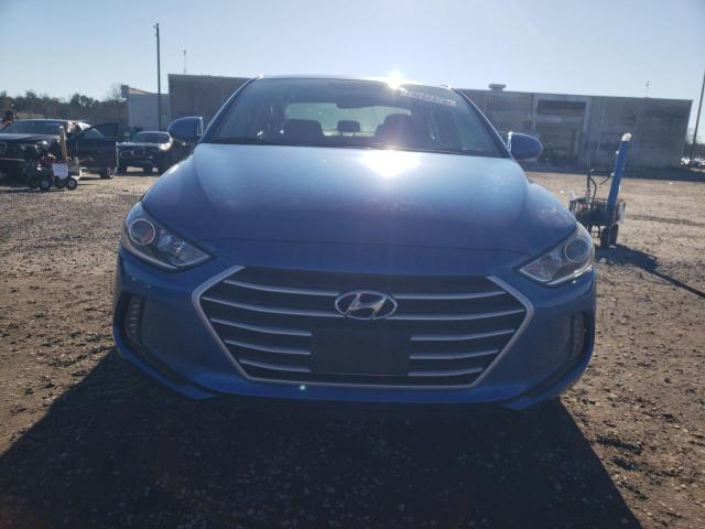 KMHD84LF7HU377510 - 2017 HYUNDAI ELANTRA SE BLUE photo 5