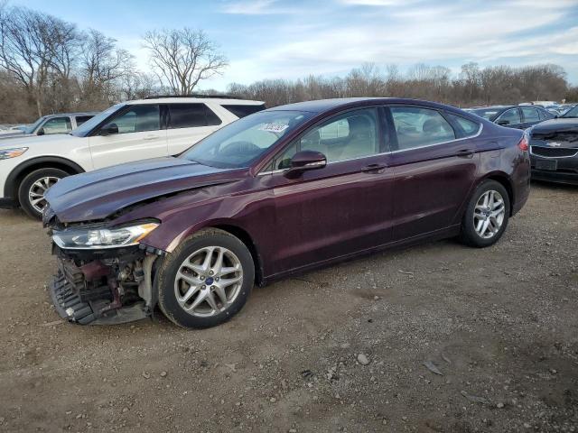 3FA6P0H7XDR108239 - 2013 FORD FUSION SE PURPLE photo 1