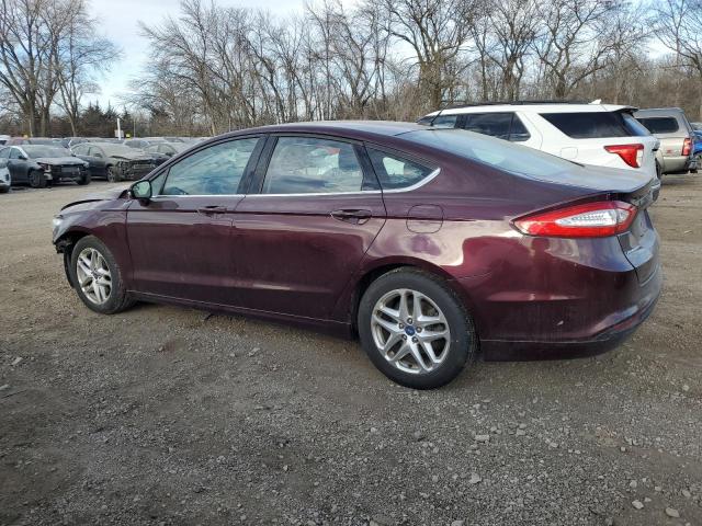 3FA6P0H7XDR108239 - 2013 FORD FUSION SE PURPLE photo 2