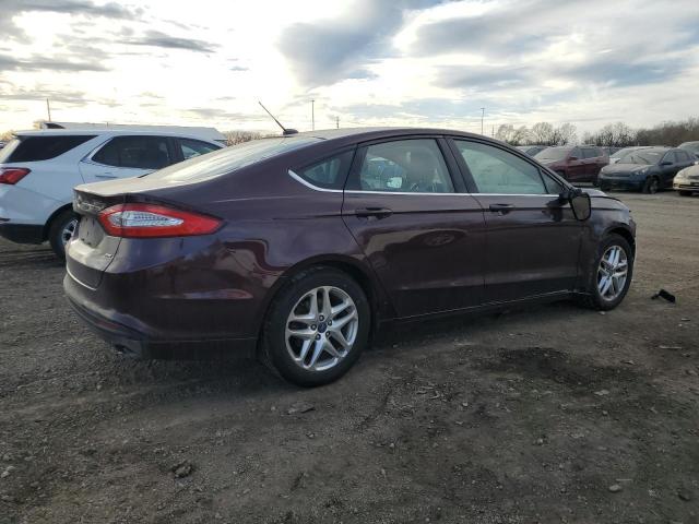 3FA6P0H7XDR108239 - 2013 FORD FUSION SE PURPLE photo 3