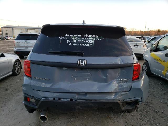 5FNYF8H54PB022496 - 2023 HONDA PASSPORT EXL ლურჯი ფოტო 6