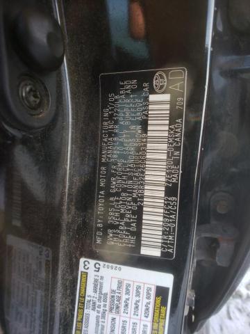 2T1BR32E26C603149 - 2006 TOYOTA COROLLA CE BLACK photo 12