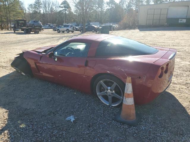 1G1YY24U555102076 - 2005 CHEVROLET CORVETTE RED photo 2