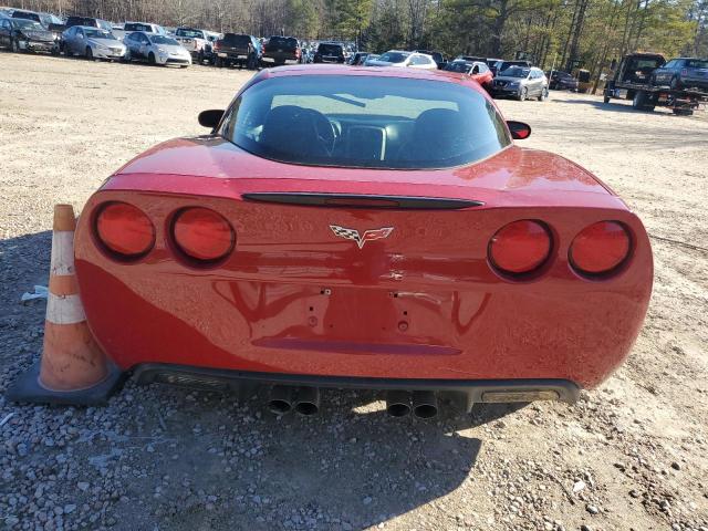 1G1YY24U555102076 - 2005 CHEVROLET CORVETTE RED photo 6