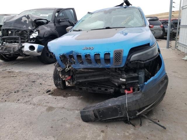 1C4PJMBX4MD181731 - 2021 JEEP CHEROKEE TRAILHAWK BLUE photo 5