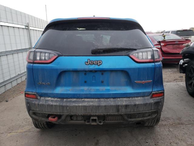 1C4PJMBX4MD181731 - 2021 JEEP CHEROKEE TRAILHAWK BLUE photo 6