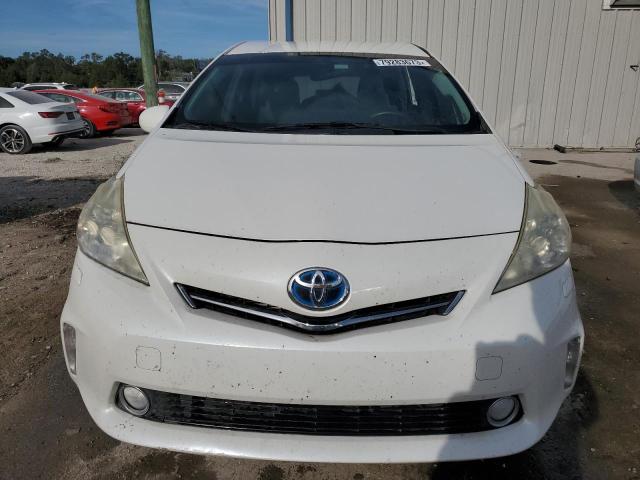 JTDZN3EU6D3265967 - 2013 TOYOTA PRIUS V WHITE photo 5