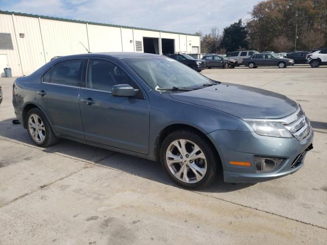 3FAHP0HA0CR246827 - 2012 FORD FUSION SE BLUE photo 4