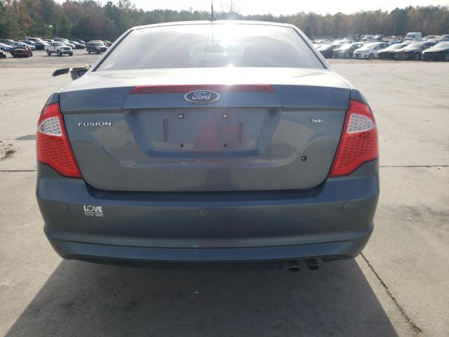 3FAHP0HA0CR246827 - 2012 FORD FUSION SE BLUE photo 6