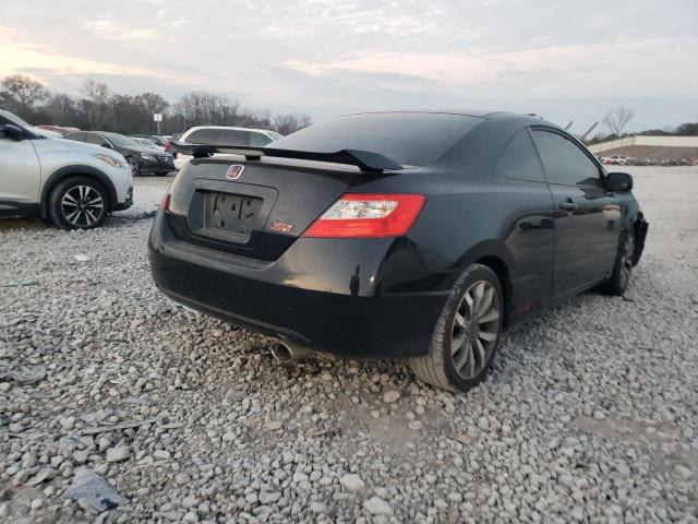 2HGFG21539H704876 - 2009 HONDA CIVIC SI BLACK photo 3