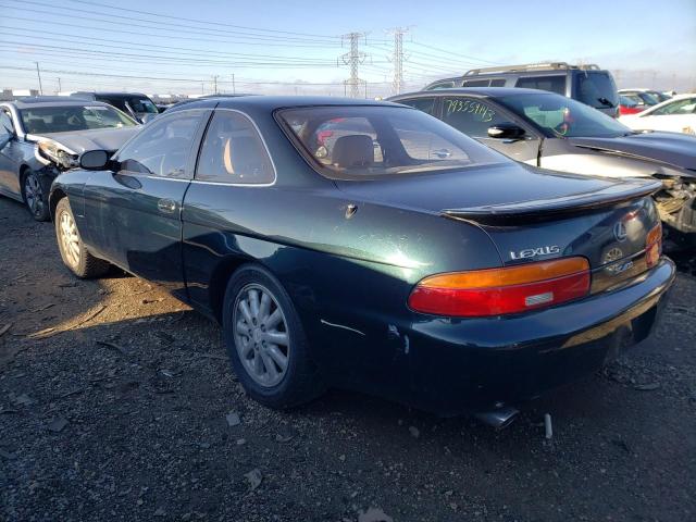 JT8UZ30CXR0037958 - 1994 LEXUS SC 400 GREEN photo 2