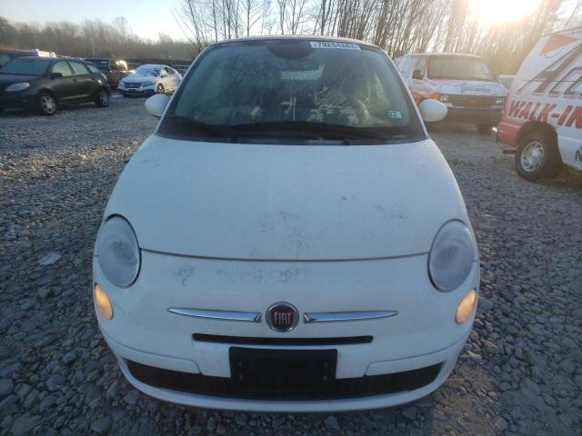 3C3CFFDR3DT749752 - 2013 FIAT 500 POP WHITE photo 5