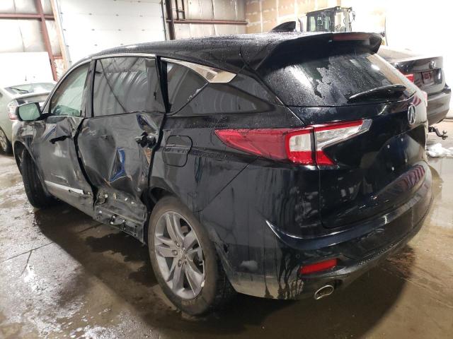 5J8TC2H7XLL004790 - 2020 ACURA RDX ADVANCE BLACK photo 2