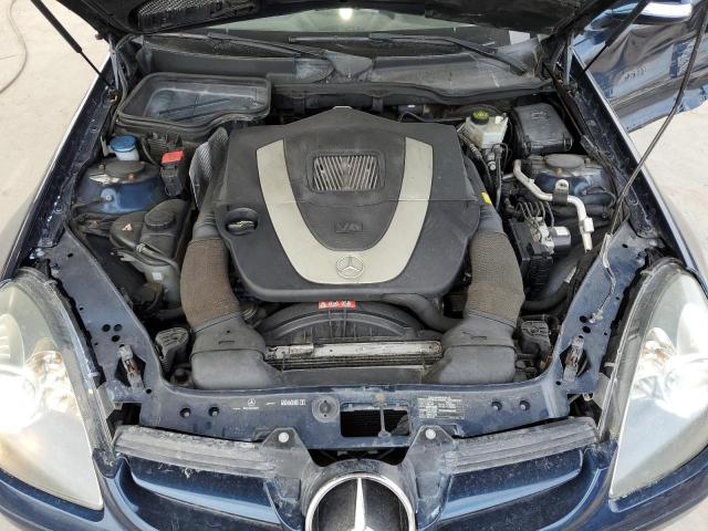 WDBWK54F58F180082 - 2008 MERCEDES-BENZ SLK 280 BLUE photo 11